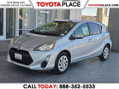 2016 Toyota Prius c